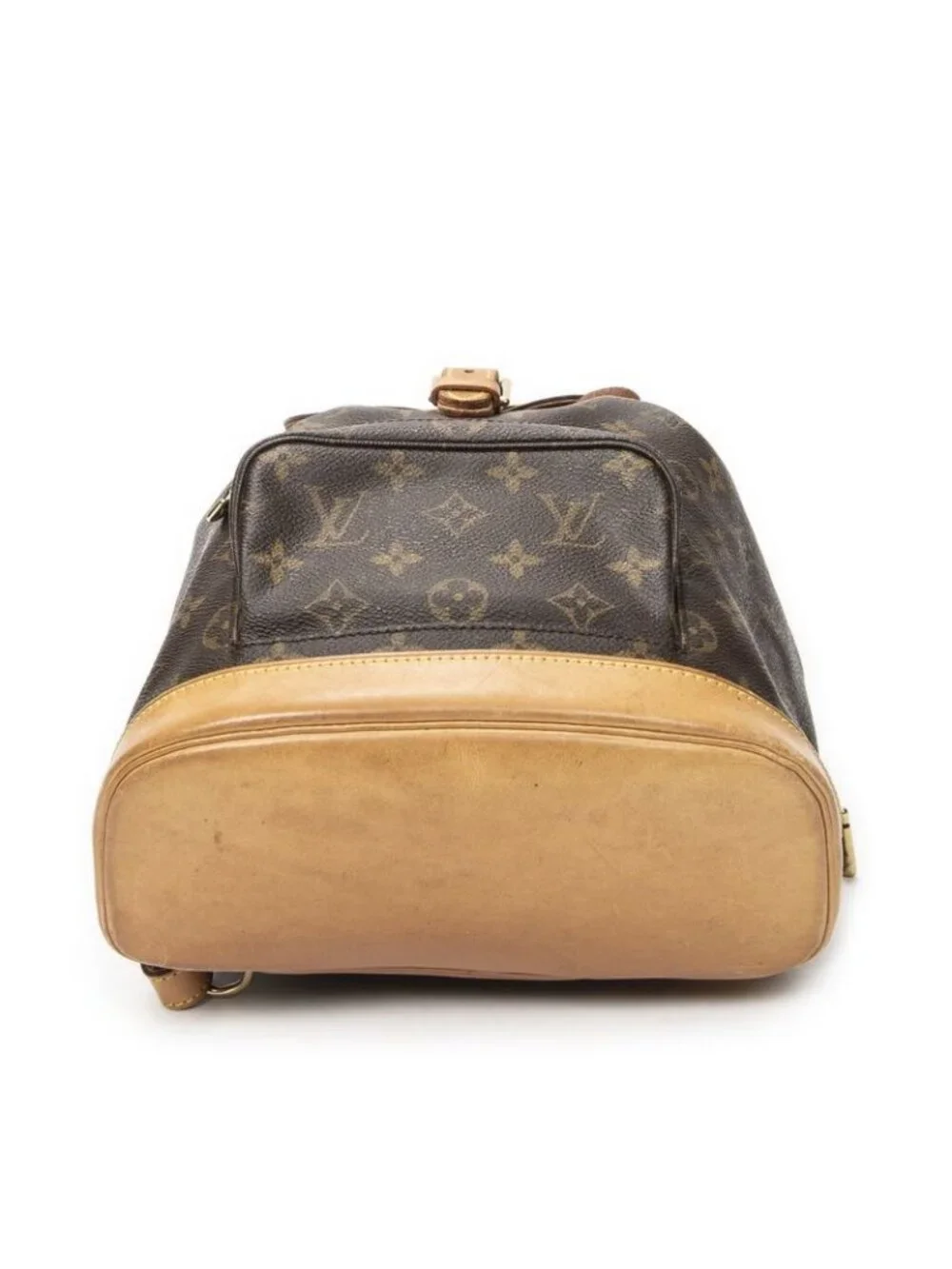 Louis Vuitton Montsouris Brown Monogram Canvas Shoulder Bag - Picture 6 of 10